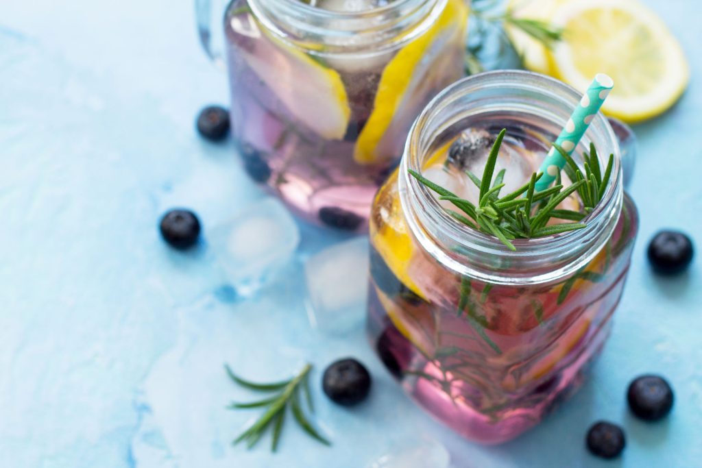 Healthy drinks.