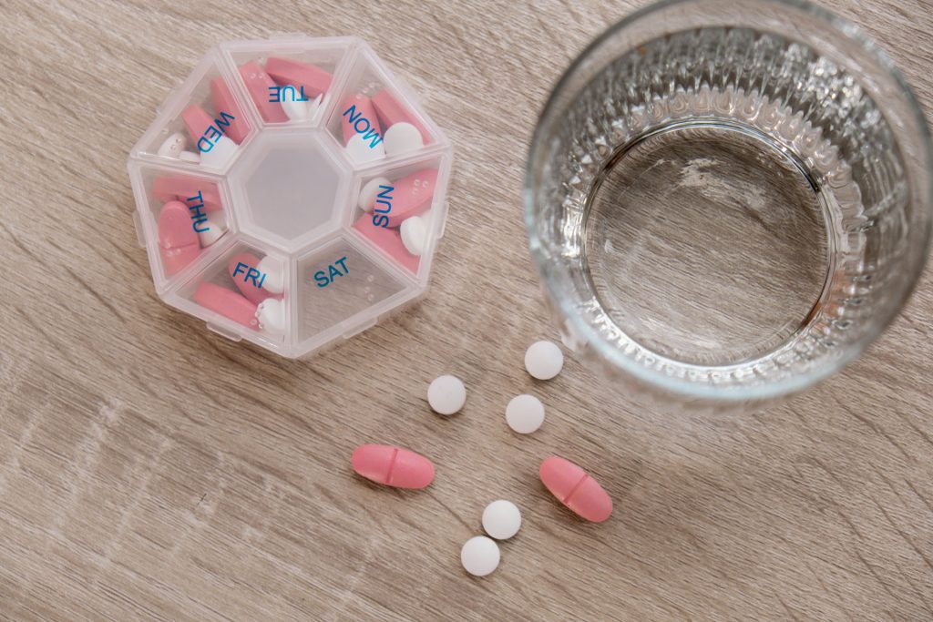 Medical pill organizer.