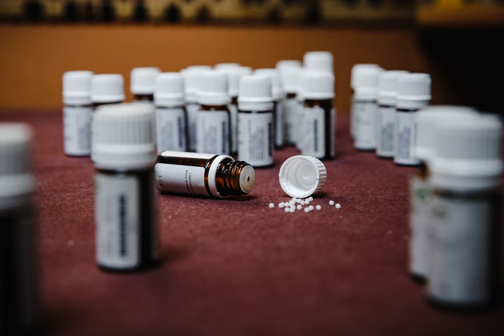 Close-up photo of pills.