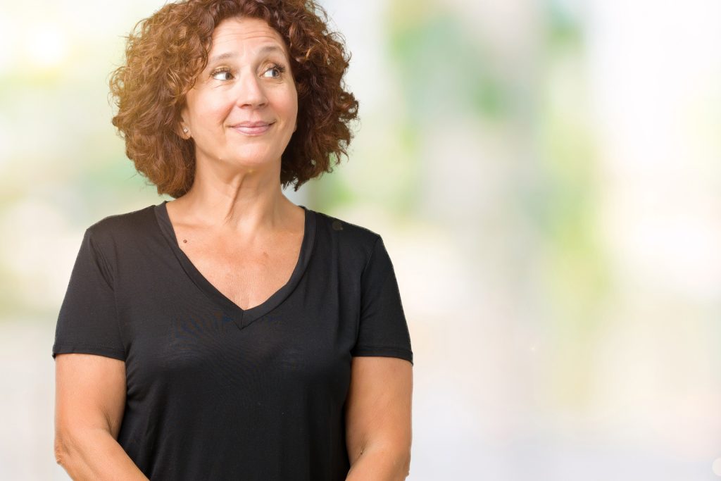 Middle age woman.